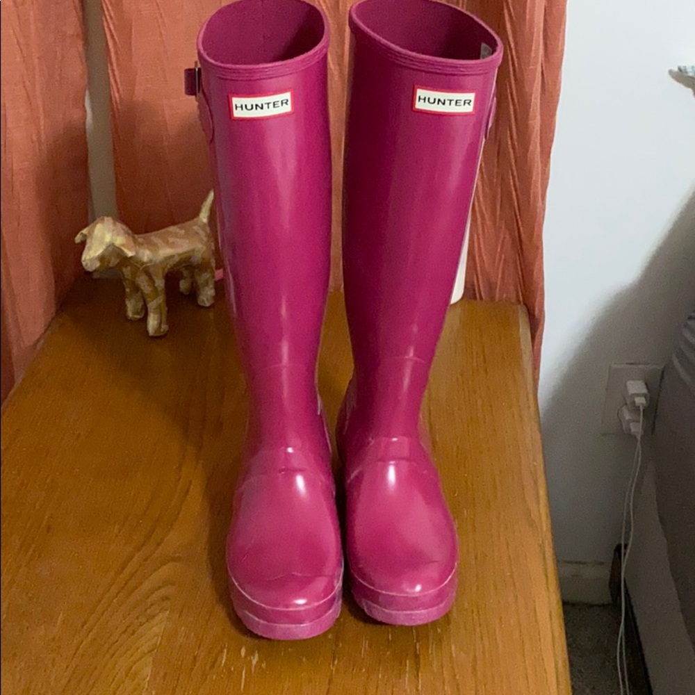 Hunter rain boots